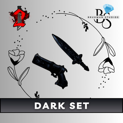 ONLINE   | Murder Mystery 2 | MM2 | Godly Dark Set - CHEAP & FAST
