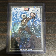Marvel Panini Anthology 2025 Crossed Holo 5 /100 Who Killed Watcher? Card 86