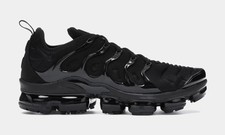 Nike Air Vapormax Plus Triple Black 924453-004 Men's Shoes Size 9 US NEW