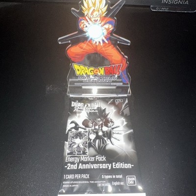 Bandai Dragon Ball Super Fusion World Energy Marker 2nd Anniversary GOGETA!
