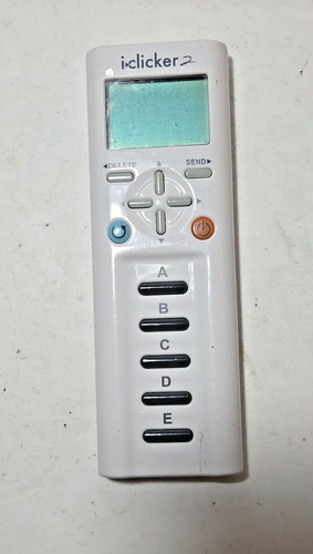 iClicker 2 Student Remote Classroom Response Tool Works