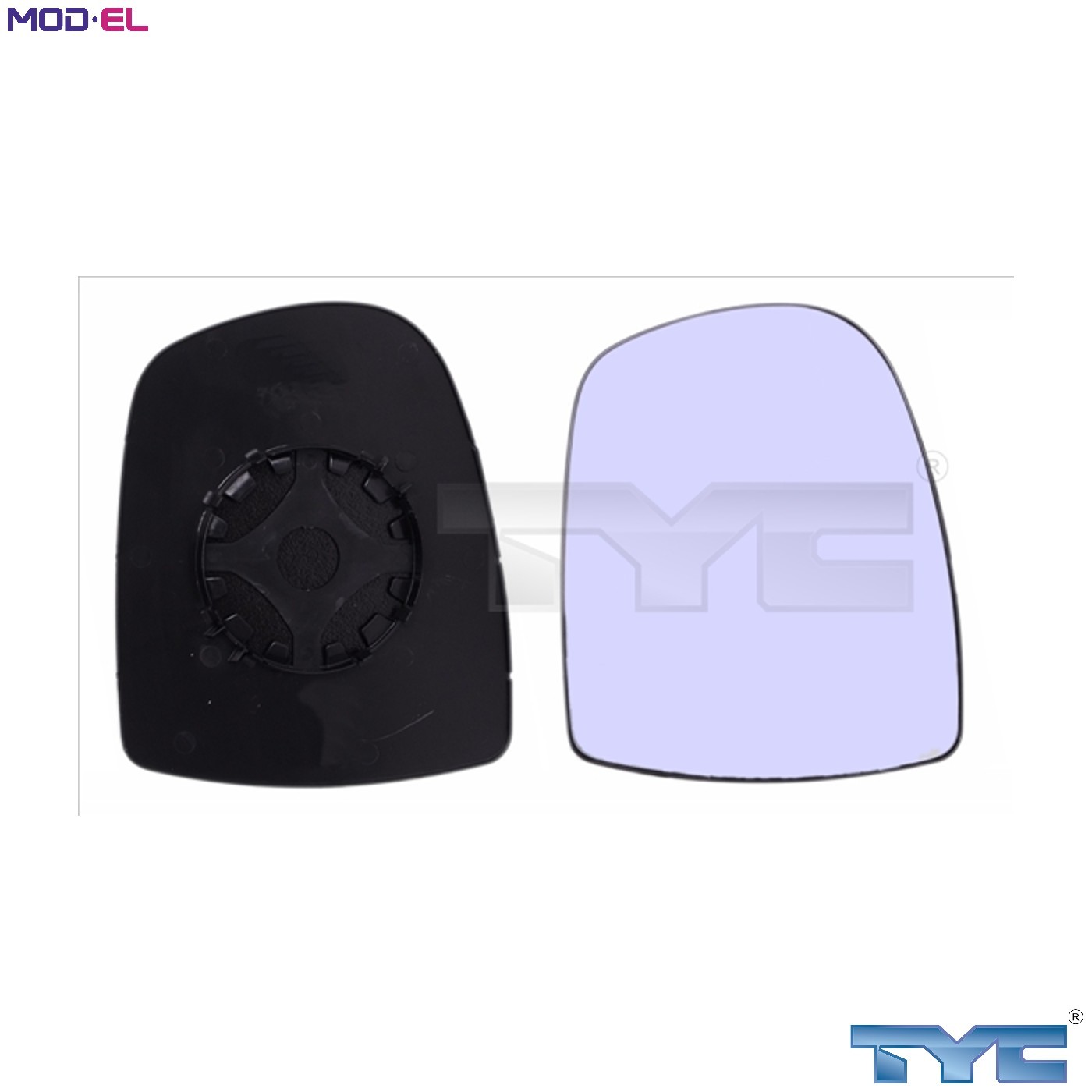 Left BLIC 6102-02-1291759P Mirror Glass, exterior mirror for NISSAN,OPEL,RENAULT - Image 8