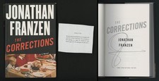 Product Image: Jonathan Franzen SIGNED AUTOGRAPHED The Corrections HC 1st Edition Print Erratum