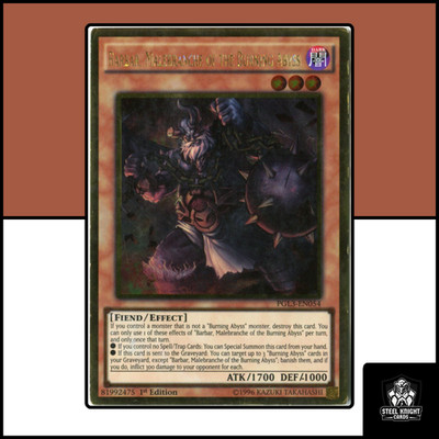 Barbar, Malebranche des brennenden Abgrunds : PGL3-DE054 : Gold Rare