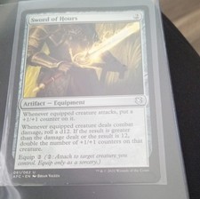 Magic: The Gathering Sword of Hours & Auramancer's Guise AFC 10th Ed Regular