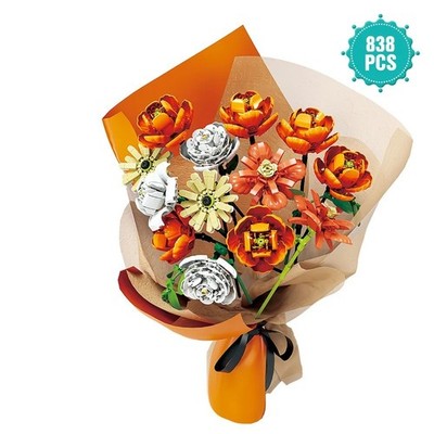 Unique Flower Banquet Building Blocks Set 838PCS