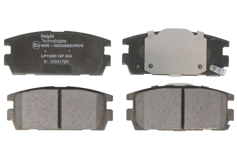 Für DELPHI LP1930 Brake Pad Set, disc brake LP1930 Brake pads set rear , fits: - Bild 6