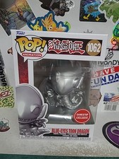 Funko Pop! Yu-Gi-Oh! Figura de vinilo Blue-Eyes Toon Dragon #1062 (GameStop Exc)