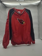 NFL Arizona Cardinals Windbreaker Track Jacket Large