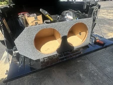 ZEnclosures 2015-2025 Mustang CONVERTIBLE 2-12" Subwoofer Box Sub Box