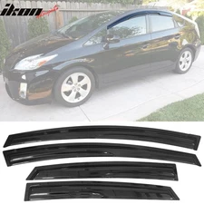 Fits 10-15 Toyota Prius XW30 Mugen Style Acrylic Window Visors 4PC Rain Guard