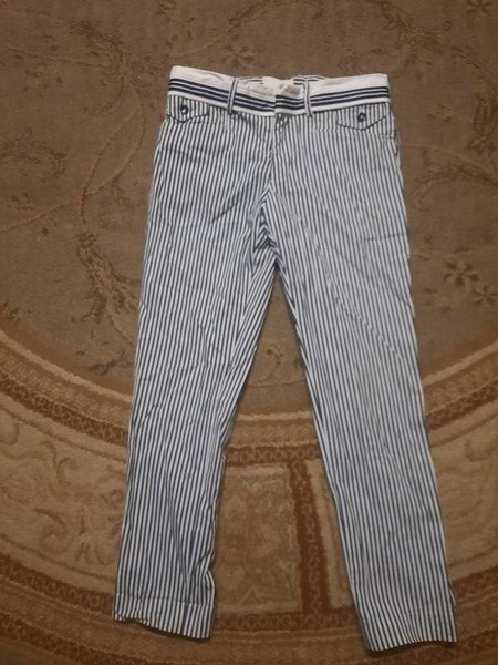 Women Dolce & Gabbana Trousers Black Cotton 38 / M