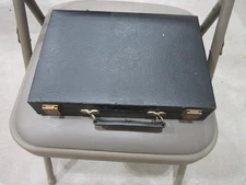 POKER Chip SET w/ Black TRAVEL CASE & CARRY HANDLE 300 Heavy Poker Chips