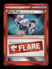 Head Ringer Team Flare Hyper Gear 97/119 Holo Phantom Forces Pokemon LP 5ban
