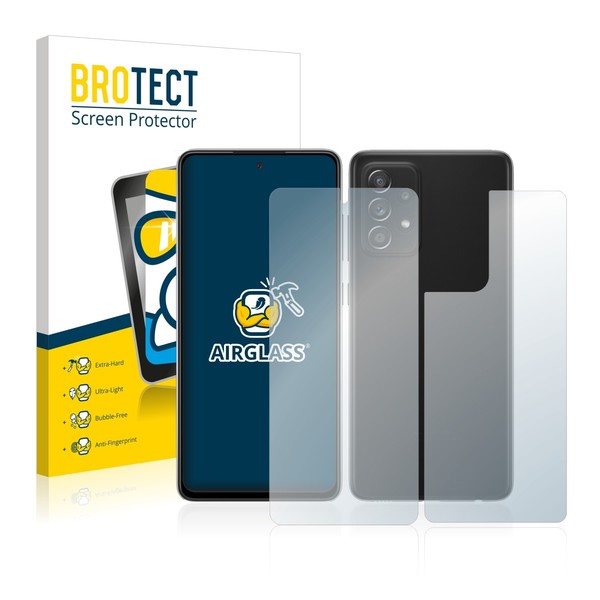 Panzerfolie Schutzglas Samsung Galaxy A52S 5G (Display+RüCkseite) Displayschutz-image