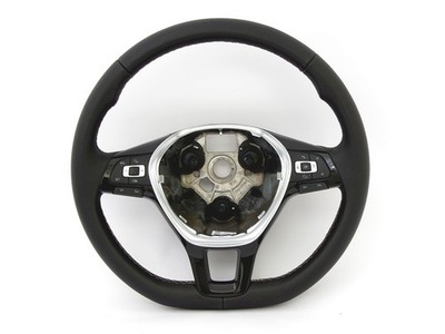 Drilled Multi-Function Steering Wheel Gray Naht VW Polo 6C Caddy SA 6C0419091AR