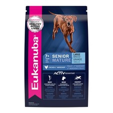 Senior Large Breed Dry Dog Food, 30 lb Bag 3.96 per pound