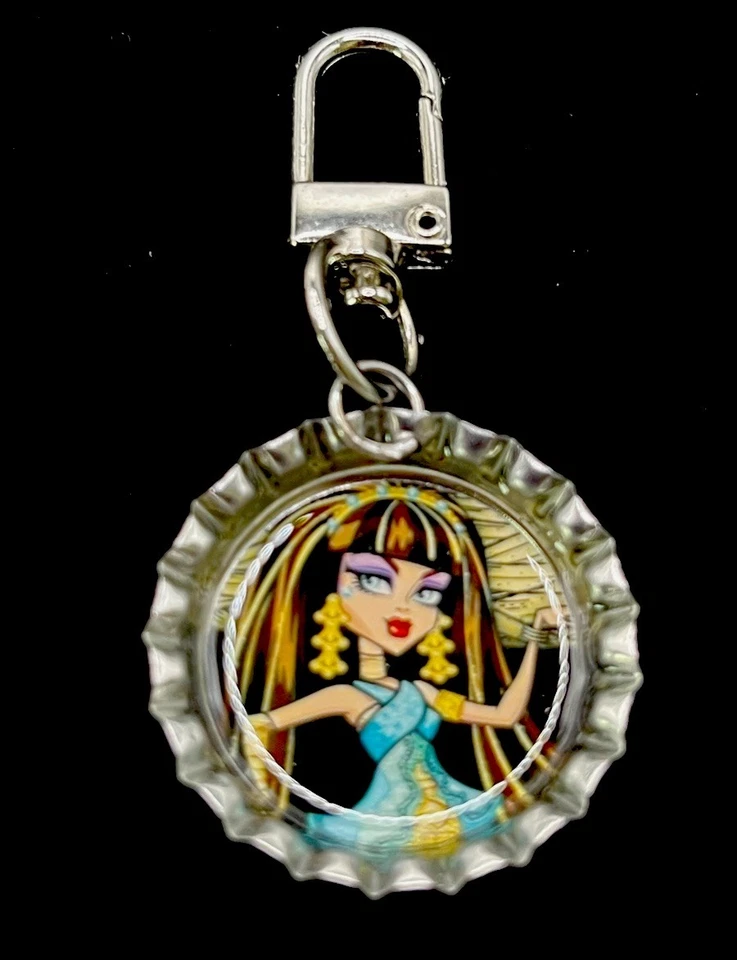 Monster High temático / 6 favores de fiesta / tirador de cremallera / llavero / mochila encanto Foto 4 de 4