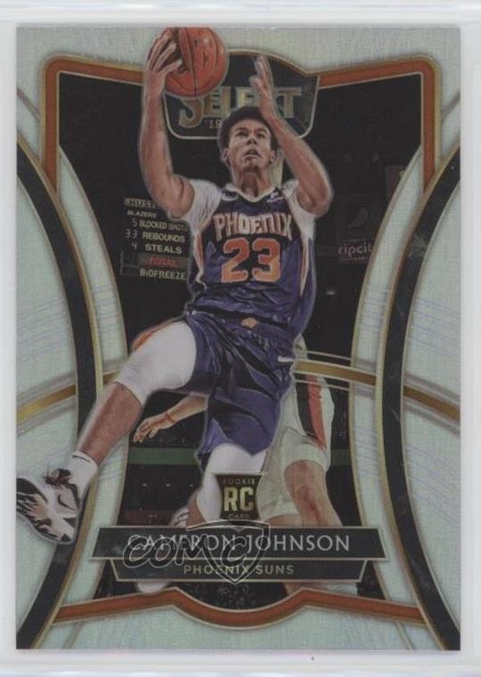 2019-20 Panini Select Premier Level Silver Prizm Cameron Johnson #154 06on
