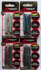 4 - MATZUO Weedless Ned Style Rigs - 4/Pk - 1/16 oz. - Four Popular Colors!
