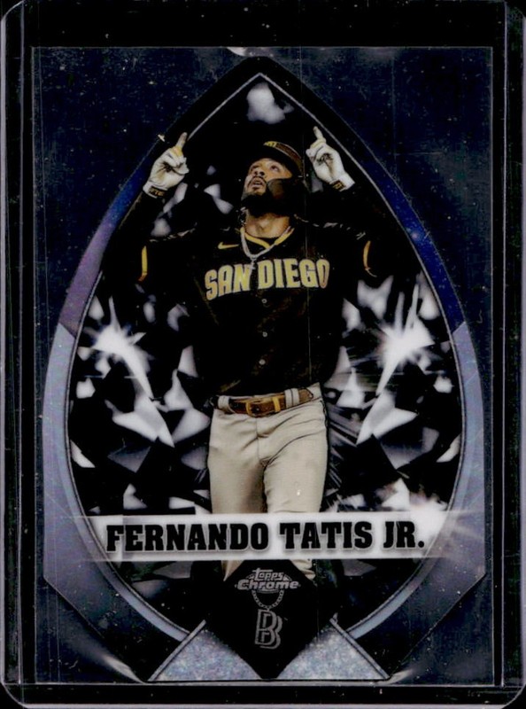 2022 Topps Chrome Ben Baller Fernando Tatis Jr. Ben's Diamond Die-Cuts #BBDC-14