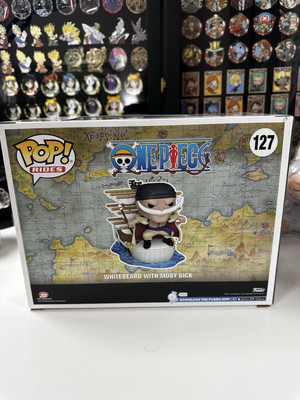 Funko Pop Ride One Piece Whitebeard With Moby Dick # 127 Funko