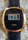 Vintage Timex Men's LCD, Fully Functional.  New 🔋, Strap Excellent Condition