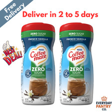 2 Pack Nestle Coffee mate French Vanilla Sugar Free Powder Coffee Creamer 10.2oz