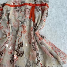 vintage floral flowy midi easter skirt