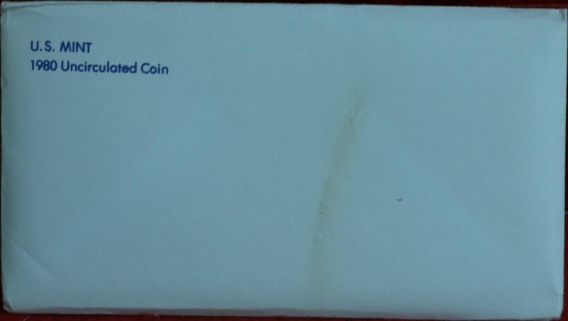 Uncirculated 1980 United States Mint Set