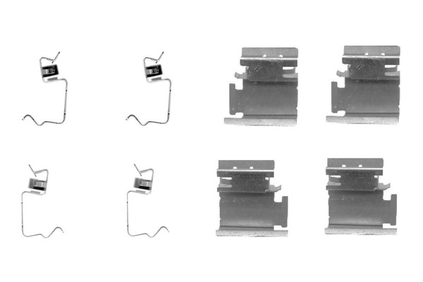 NEU - Bosch 1987474311 ZubehöRsatz, Scheibenbremsbelag FüR Peugeot Renault VW-image