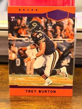 2018 Panini Plates & Patches Purple #'d /30 Trey Burton #36 COLTS