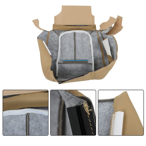 Driver Passenger Perforated Leather Seat Covers For Ford F150 Lariat 2009-2014 - Bild 10 von 10