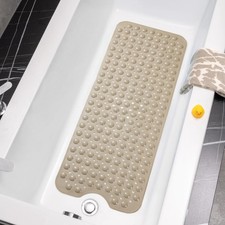 Bathtub Mats for Shower Tub Non-Slip Bath Mat 39 x 16 Inch Extra Long Shower ...
