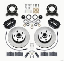 Wilwood Forged Dynalite-m Front Disc Brake Kit For 1970-1973 Ford Mustangs