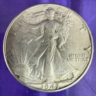1947 D Walking Liberty Half Dollar United States Silver Coin