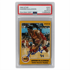 1984-85 Star - Hakeem Olajuwon #237 for sale | eBay