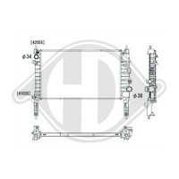 KüHler MotorküHlung Diederichs DCM3982 Diederichs Climate FüR Opel