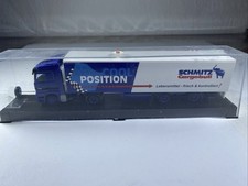 T510 AWM 1:87 HO LKW MERCEDES BENZ ACTROS SCHMITZ Position Cargobull Vitrinenbox