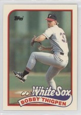 1989 Topps Collector's Edition (Tiffany) Bobby Thigpen #762 0b7