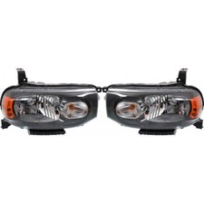 For Nissan Cube Headlight 2009-2014 Driver Passenger Side Pair CAPA NI2502192C