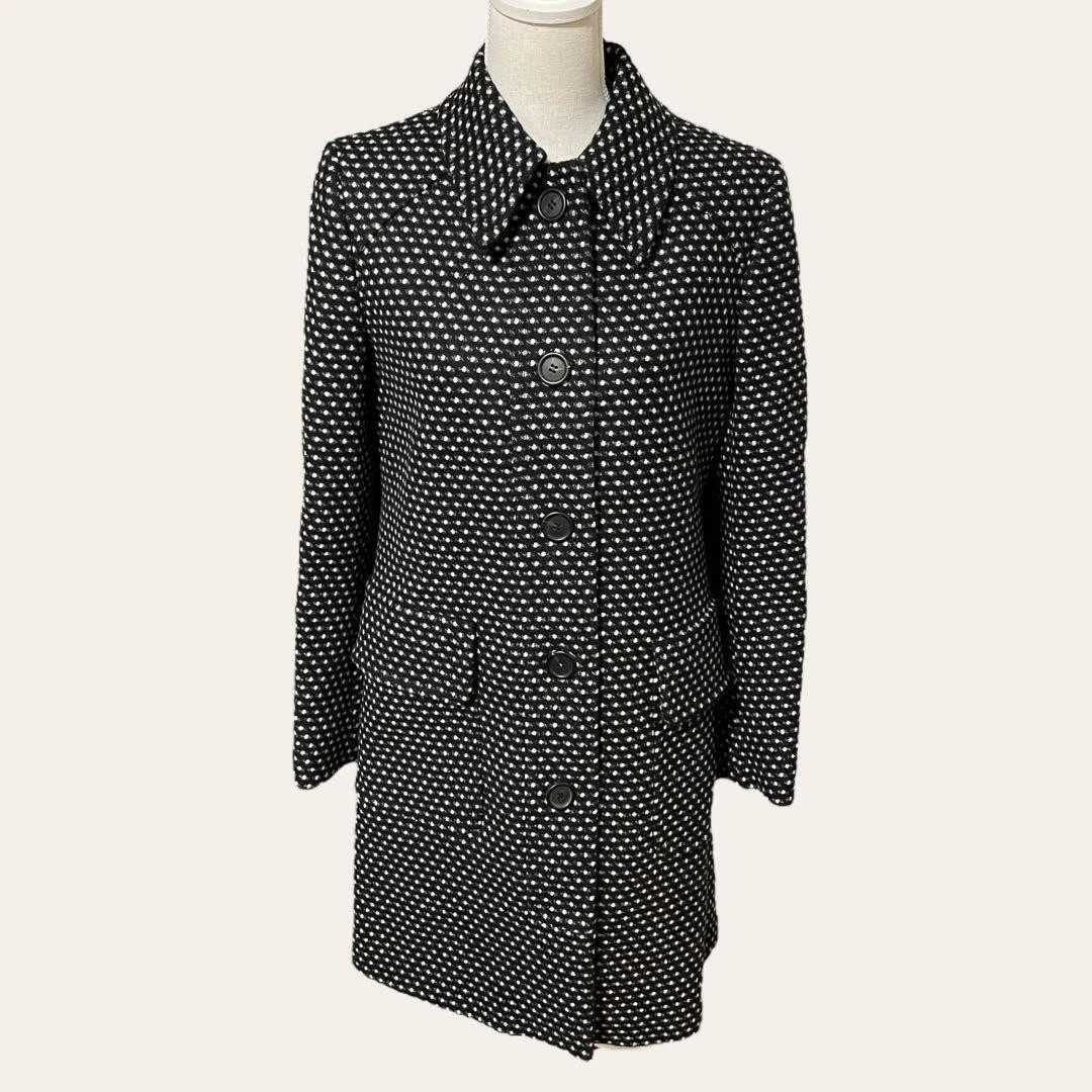 Cappotto lungo Prada 42 ottimo gusto misto lana Made in Italy