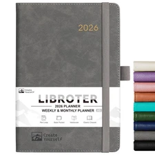 Planner 2026, 2026 Weekly Monthly Planner, Jan.2026 - Dec.2026, 5.7'' x 8.4''