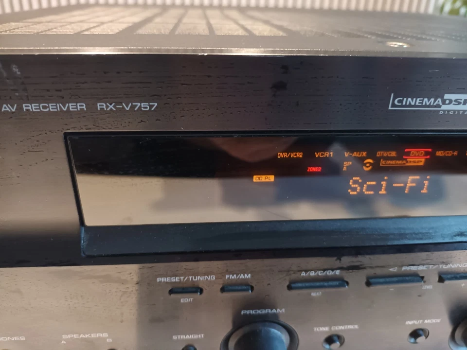 Yamaha RX-V 757 AV-Receiver, Dolby 7.1, Schwarz - Bild 3 von 4