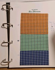 Ben Sherman Soffmusterbuch Ca 30 Jahe alt 21 Seiten
