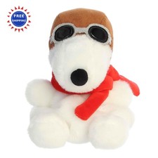 Aurora Adorable Peanuts Palm Pals Flying Ace Stuffed Animal 5 Inch Officially