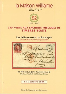 BELGIEN: Les Médaillons de Belgique, Brüssel: Williame 2007.