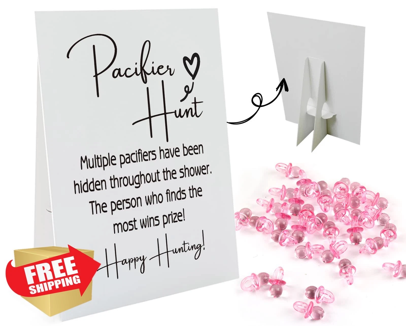GNATV Baby Pacifier Hunt Game Sign Pacifiers