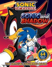 Sonic and Shadow: The Official Coloring Book Sonic the Hedgehog Paperback