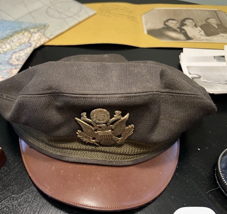 WWII USAAF Ferry Navigator Archive – Logs, Cap, Charts, Letters, Tools